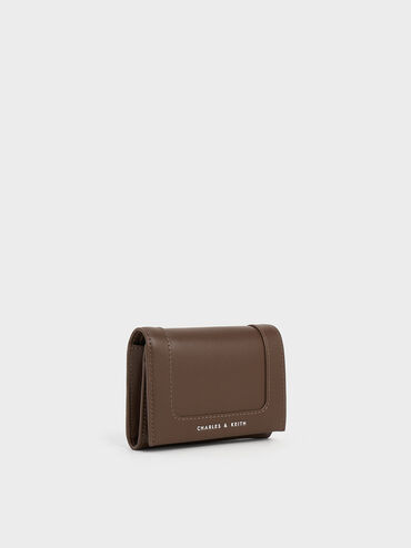 Daylla Wallet, Dark Brown, hi-res