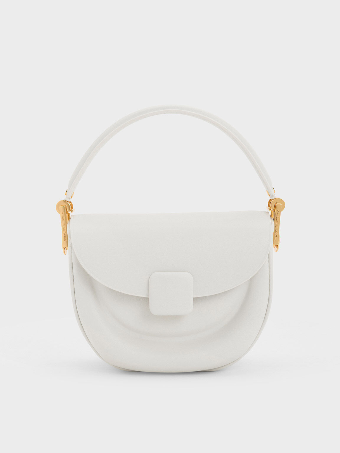 White traveler hotsell saddle bag