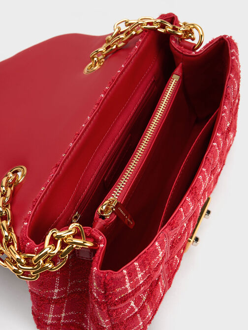 shoulder bag red