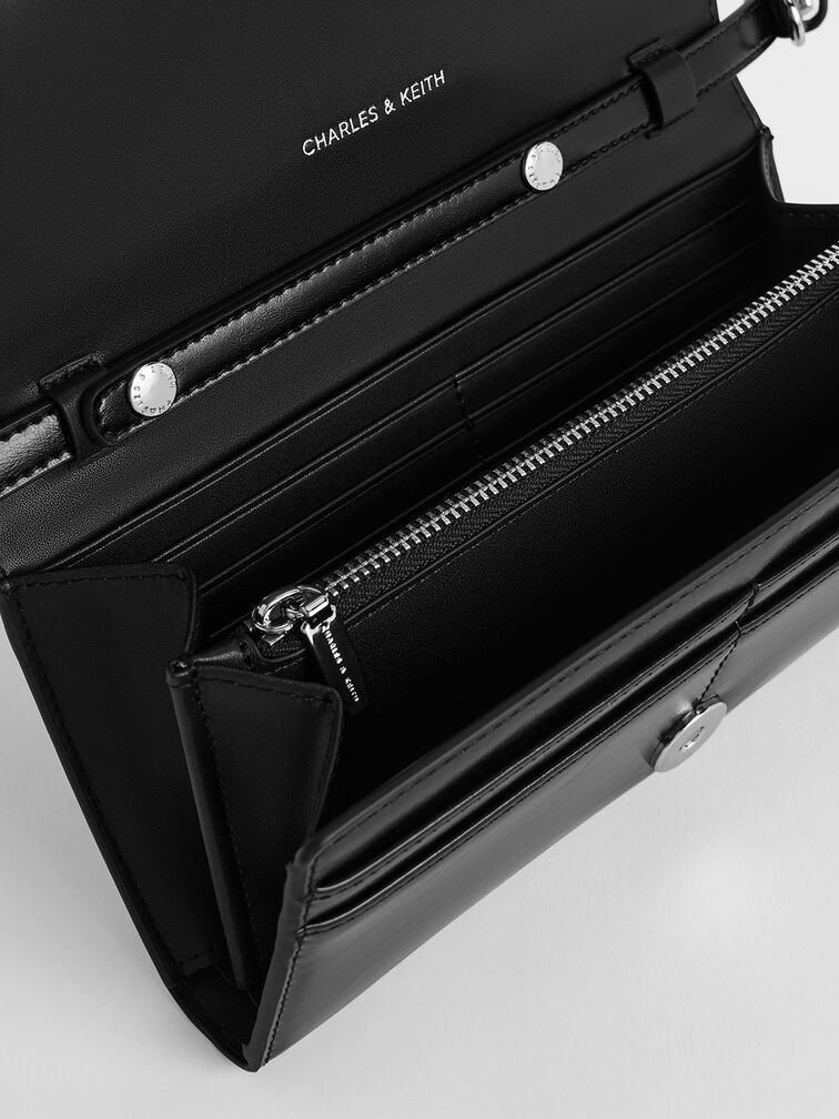 Sloane Long Wallet, Noir, hi-res
