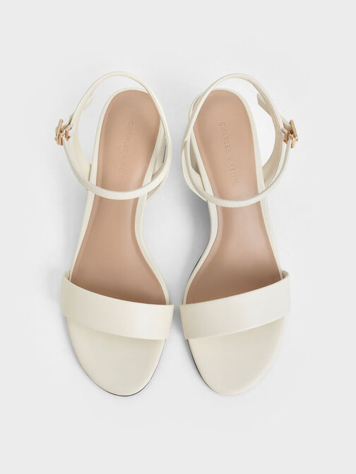 Sylva Block-Heel Sandals, Chalk, hi-res
