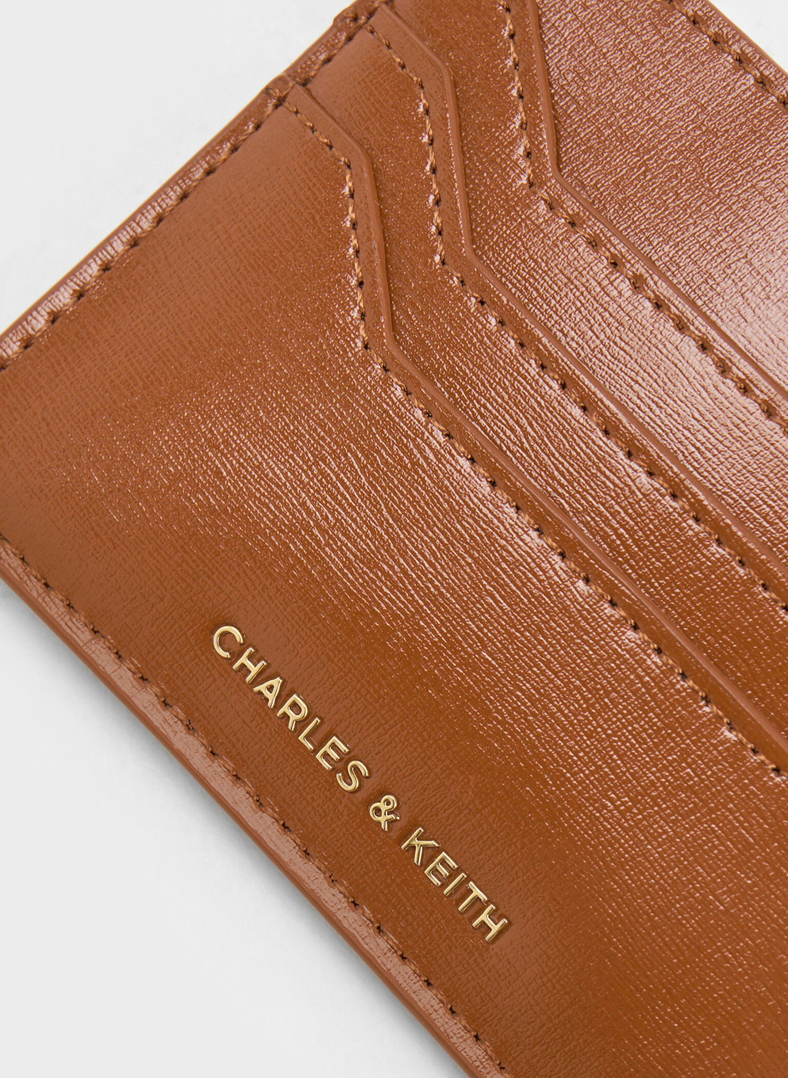 Carli Multi-Slot Card Holder, Brown, hi-res
