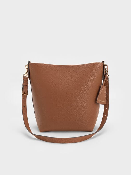 Beryl Bucket Bag, Chocolate, hi-res