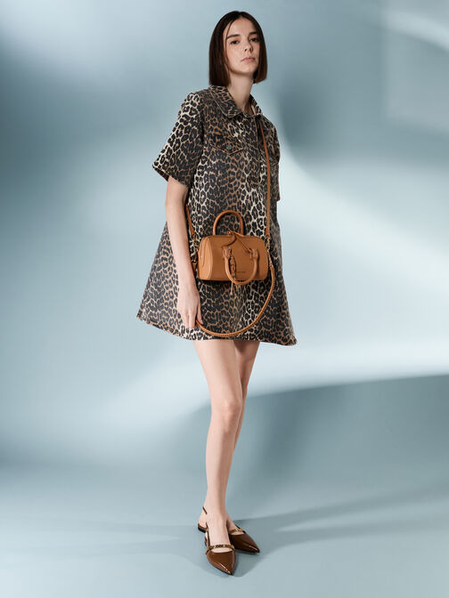 Everleigh Bowling Bag, Russet Brown, hi-res