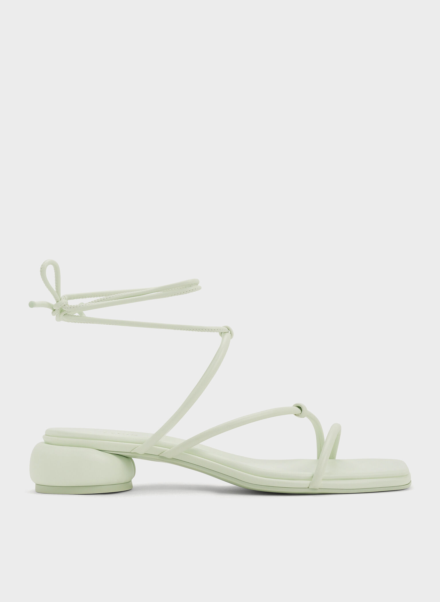 Strappy Tie-Around Sandals, Mint Sorbet, hi-res
