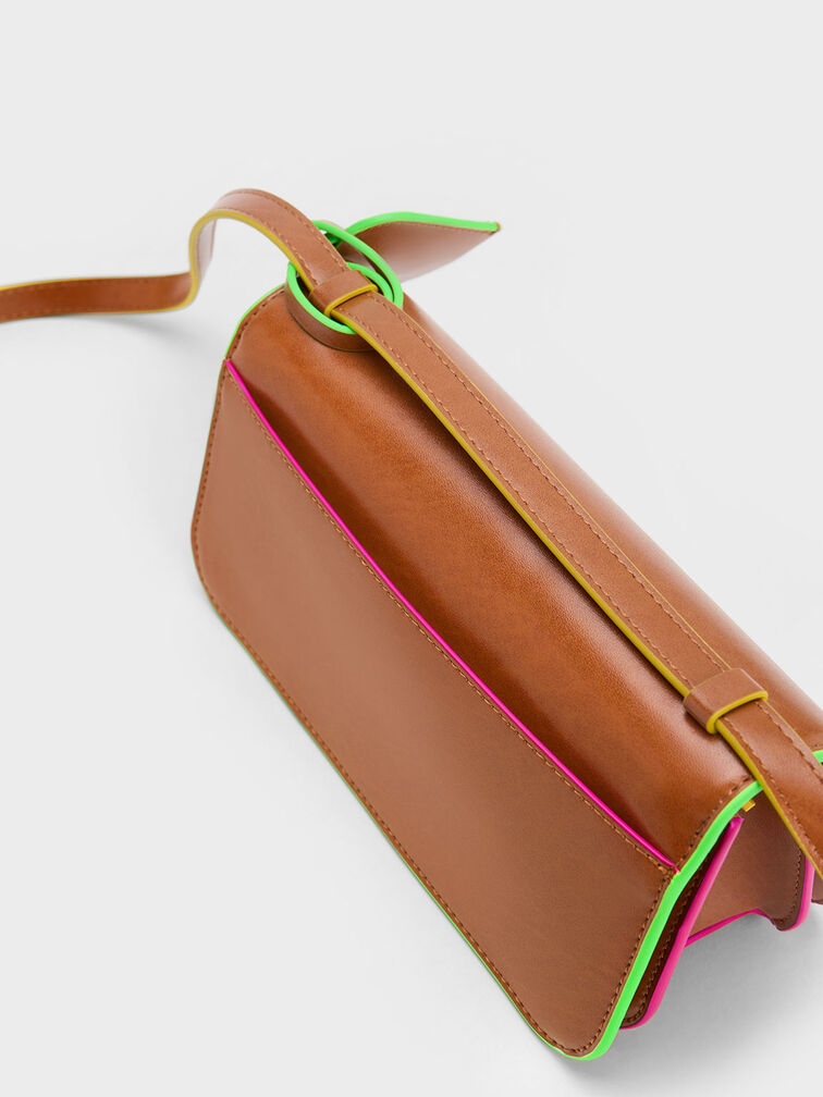 Clove Crossbody Bag, Tan, hi-res