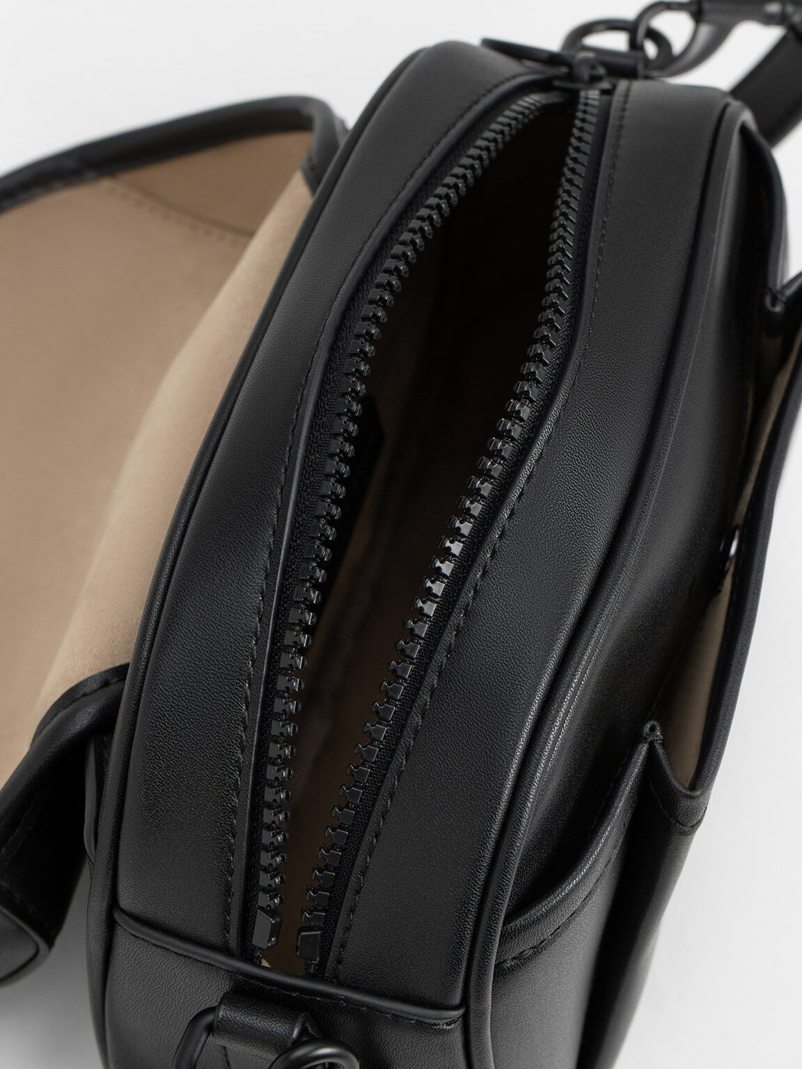 Altea Belted Crossbody Bag, Black, hi-res