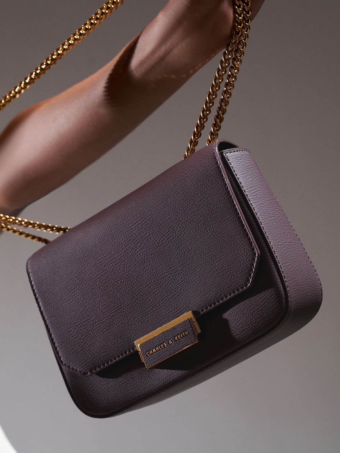 Charles and keith chain sling bag new arrivals