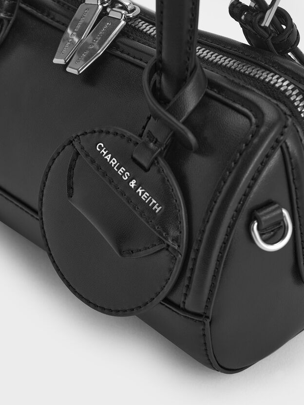 Bolso bowling Enola, Noir, hi-res
