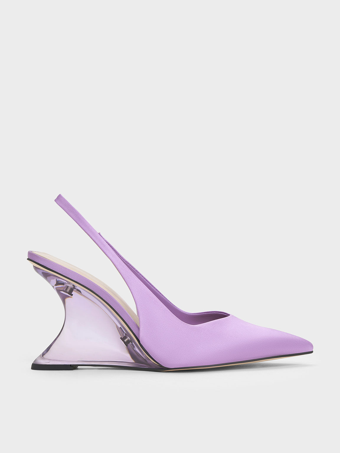 Purple slingback sale