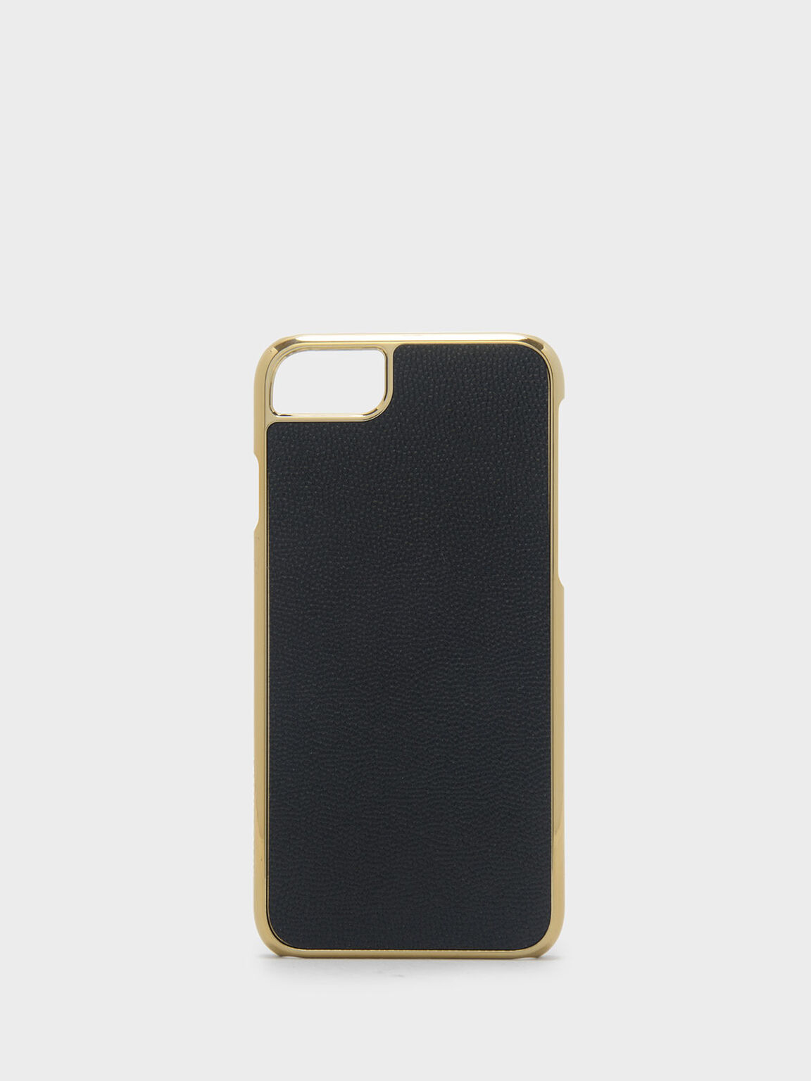 Black Textured Iphone Cover Charles Keith Tw