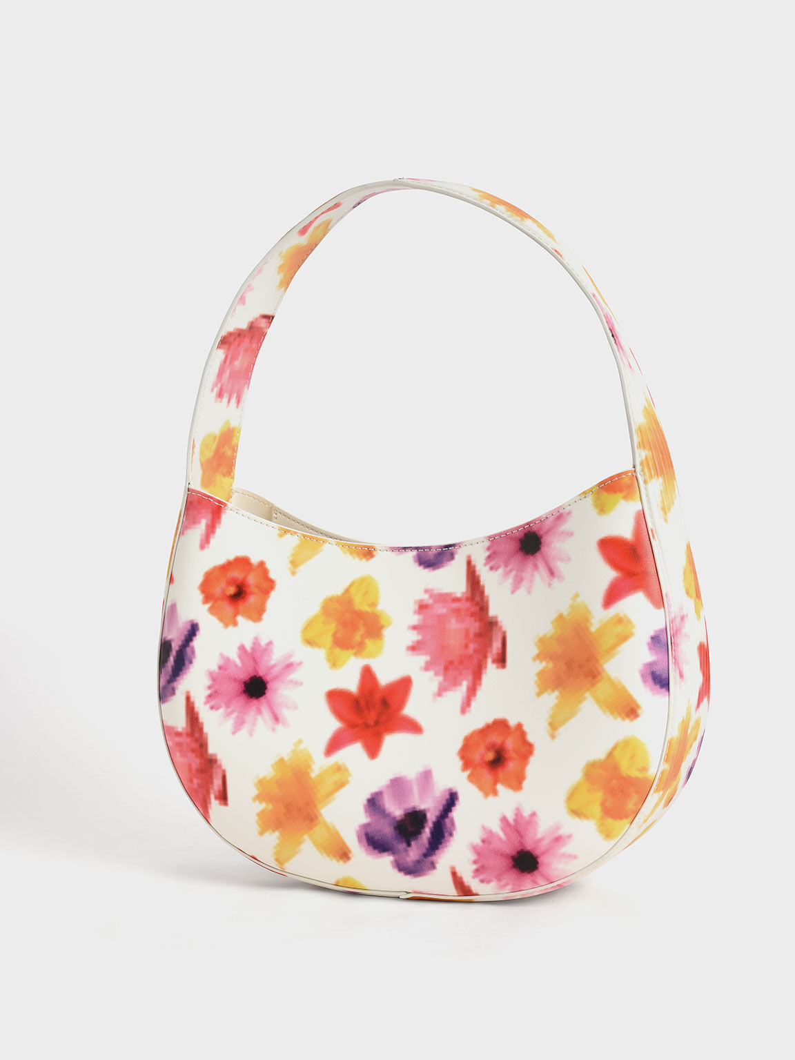 Coda Floral-Print Top Handle Hobo Bag, Multi, hi-res