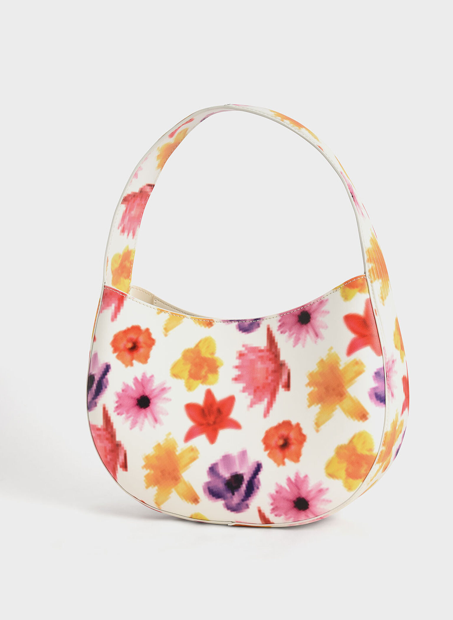 Coda Floral-Print Top Handle Hobo Bag, Multi, hi-res