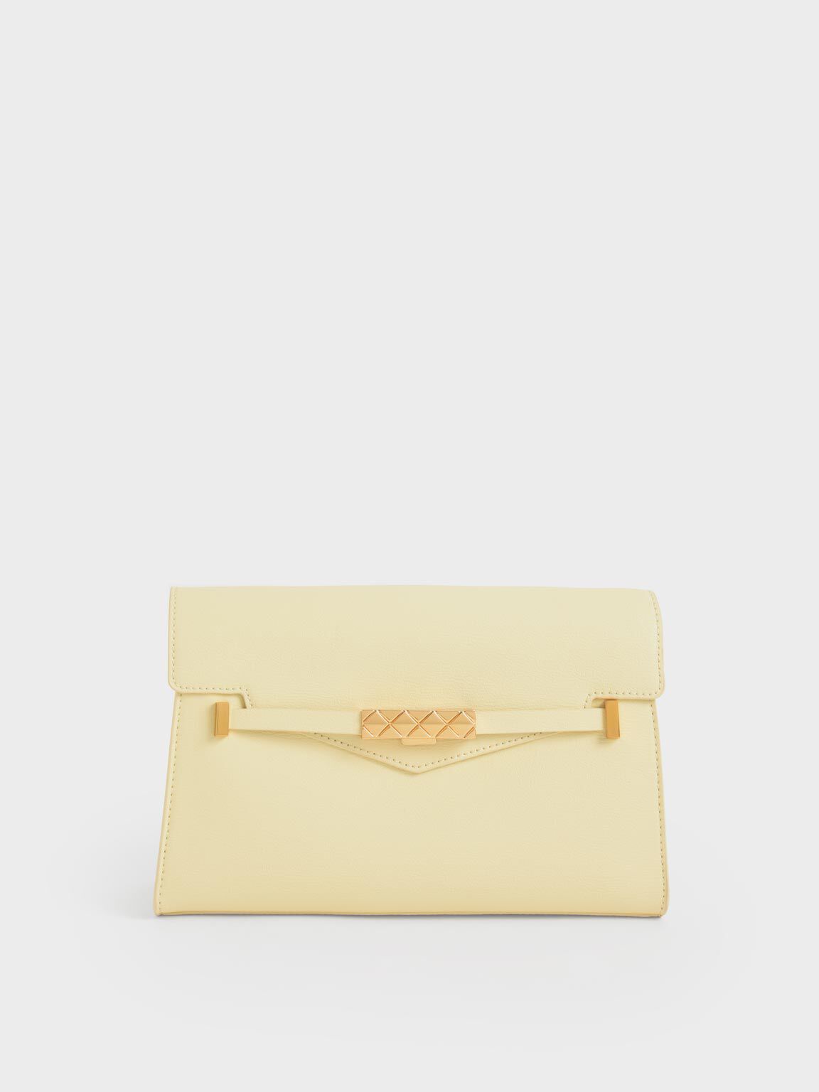 Sabrina Envelope Shoulder Bag, Butter, hi-res