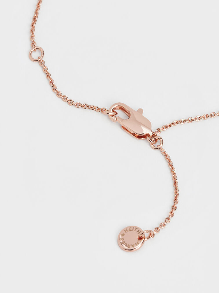 Princess Chain Necklace, Rose Gold, hi-res