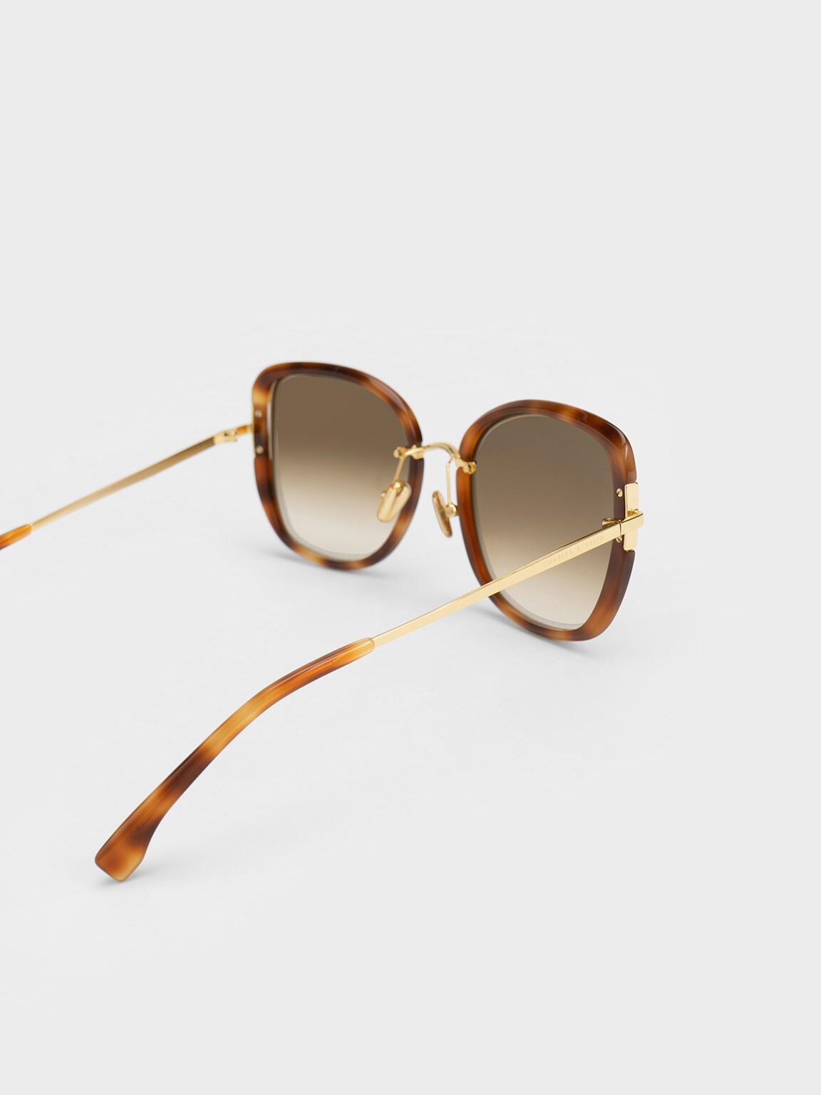 Acetate Butterfly Sunglasses, T. Shell, hi-res