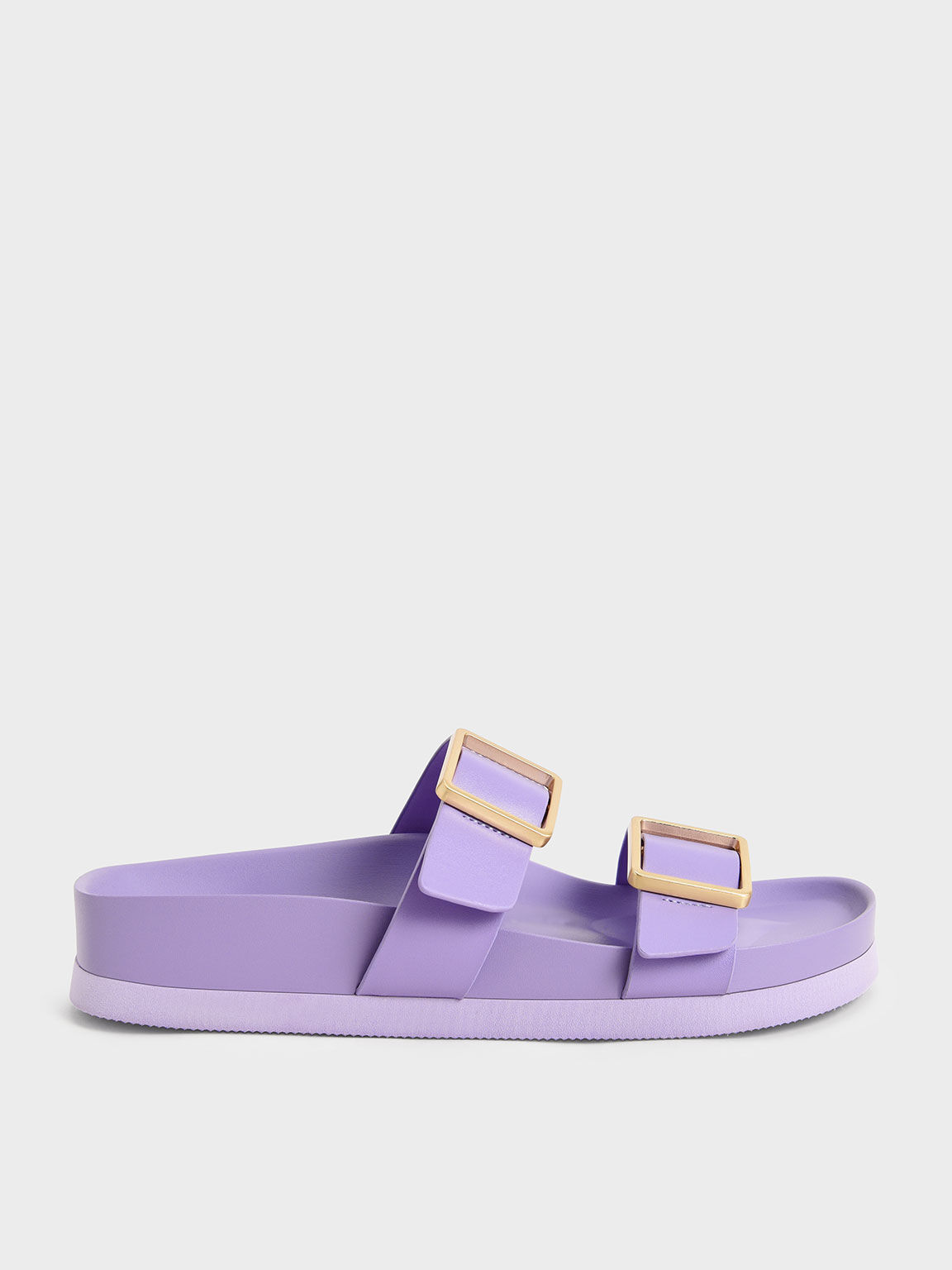womens metallic slide sandals