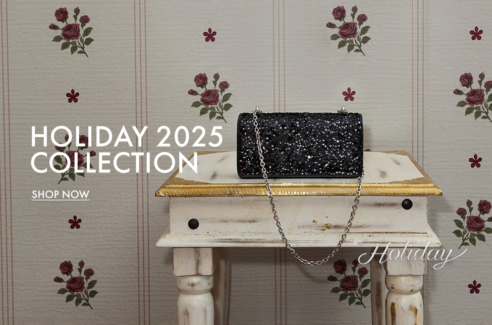 Burgundy Janie Quilted Bow-Handle Crescent Bag