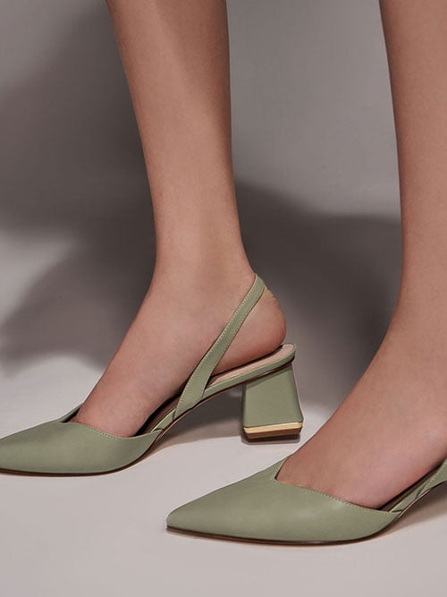 slingback charles and keith
