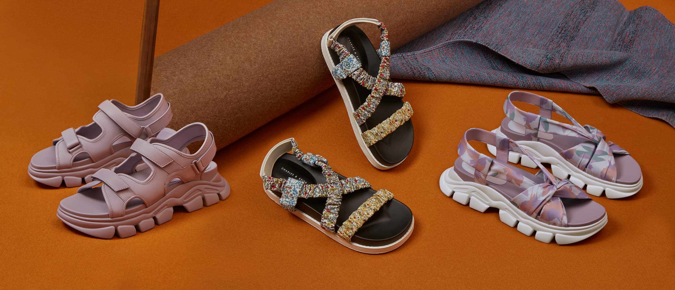 Sporty Sandals And Sneakers  Spring 2022 - CHARLES & KEITH AE