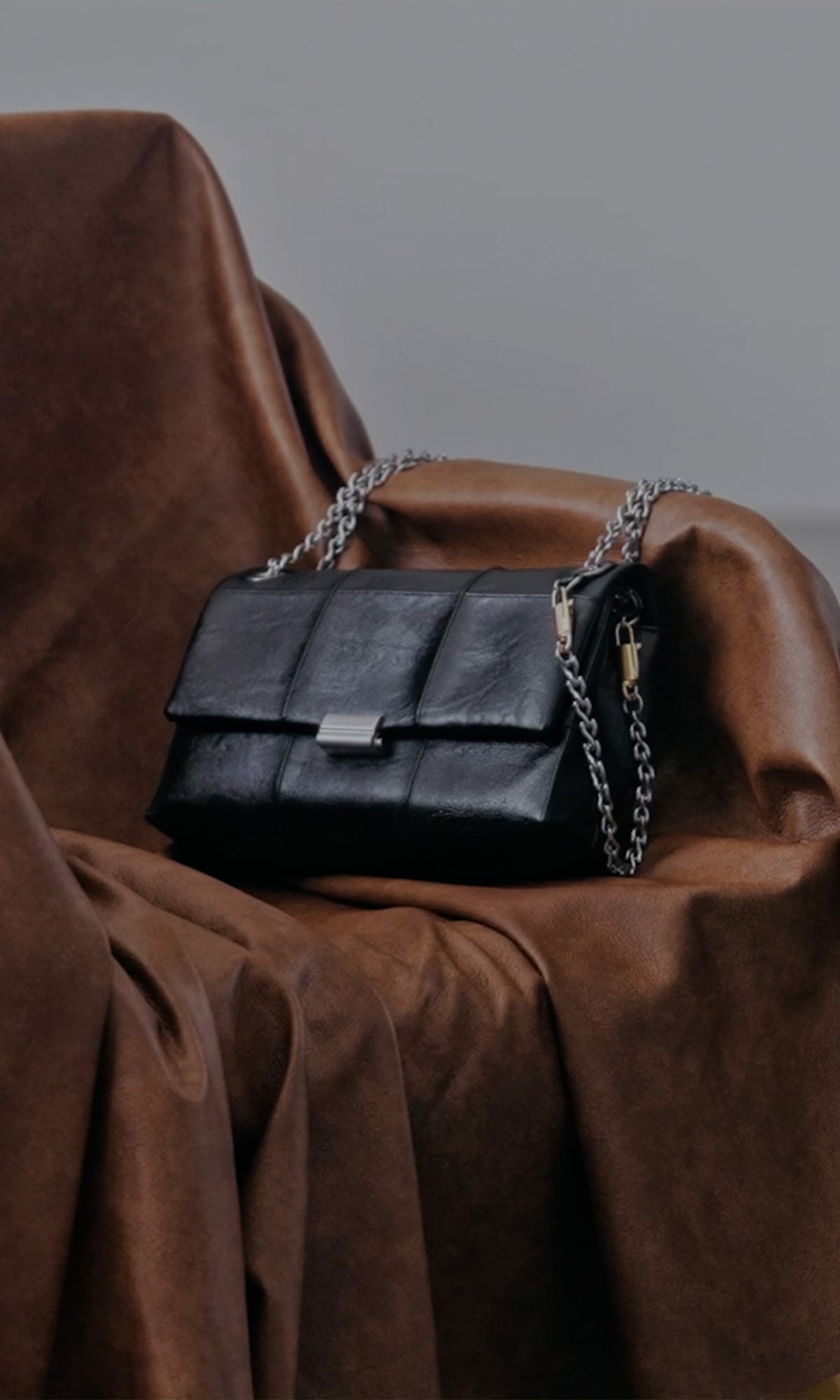 Delfina Quilted Chain-Strap Shoulder Bag - CHARLES & KEITH