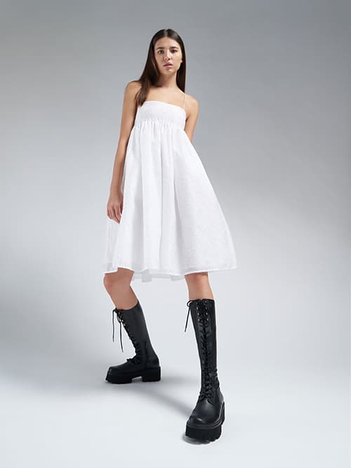 Commute Knee-High Boots​, Black