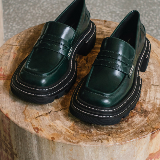 Chunky Penny Loafers for Women | Fall 2021 - CHARLES & KEITH SG