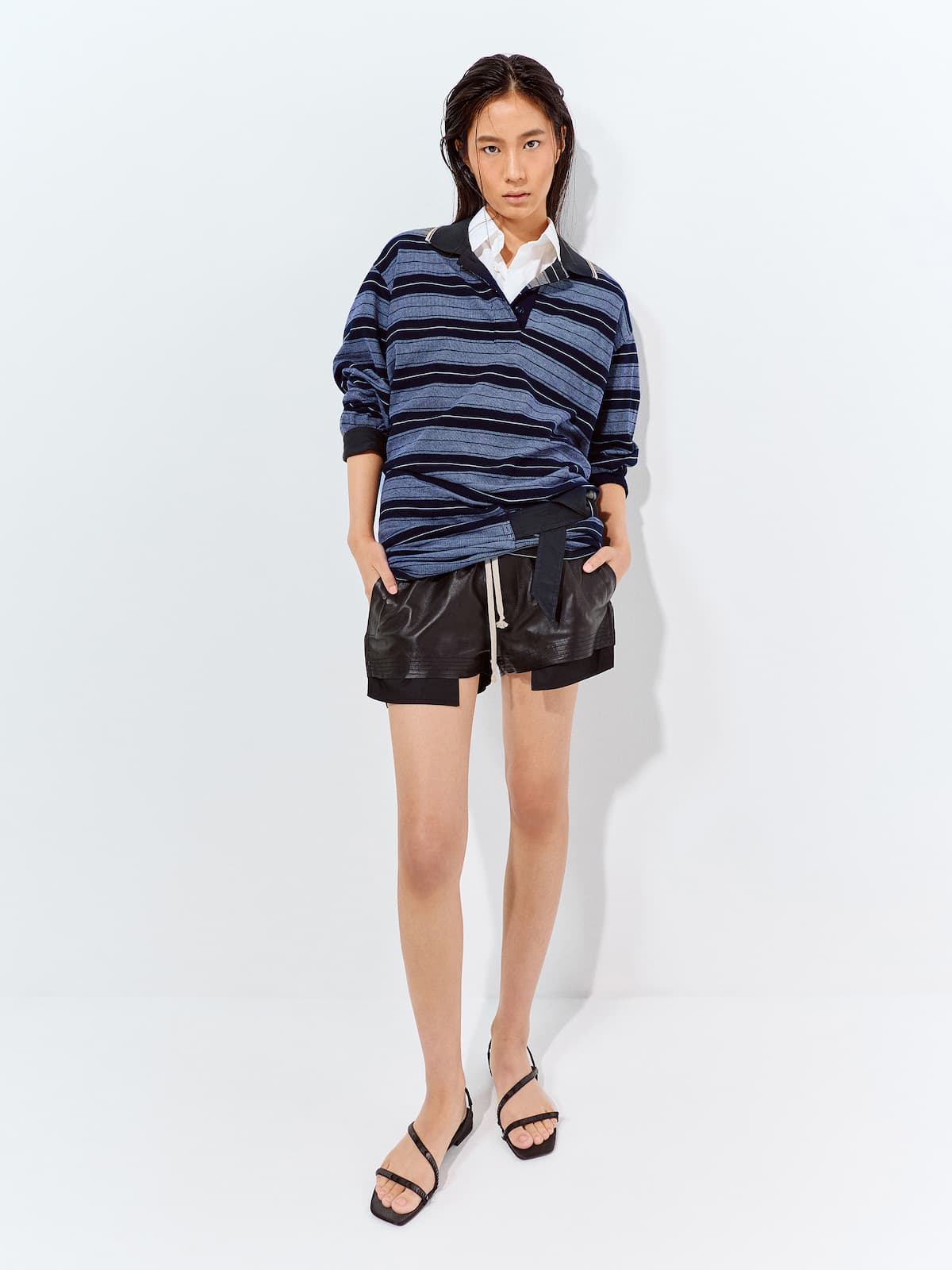 Briella 多帶涼鞋 - 黑色特別款 - CHARLES & KEITH