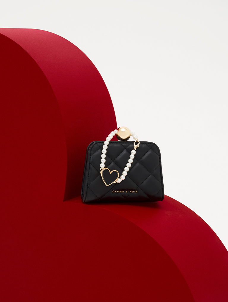 Women’s gift set: mini quilted chain bag - CHARLES & KEITH