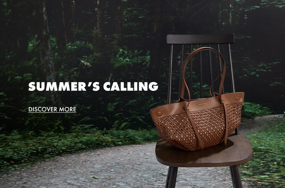 Chocolate Calla Woven Tote Bag - Charles & Keith