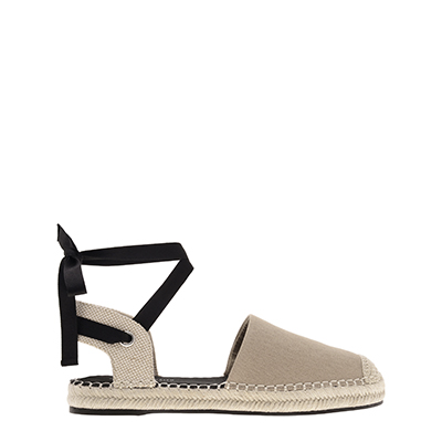 TIE-AROUND ESPADRILLE FLATS