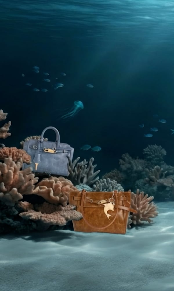 Distressed Tan Delfina Mini Delfina Belted Tote Bag - CHARLES & KEITH