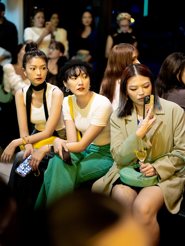 Vogue Singapore’s editor-in-chief Desmond Lim at the CHARLES & KEITH x Vogue 10 Party event