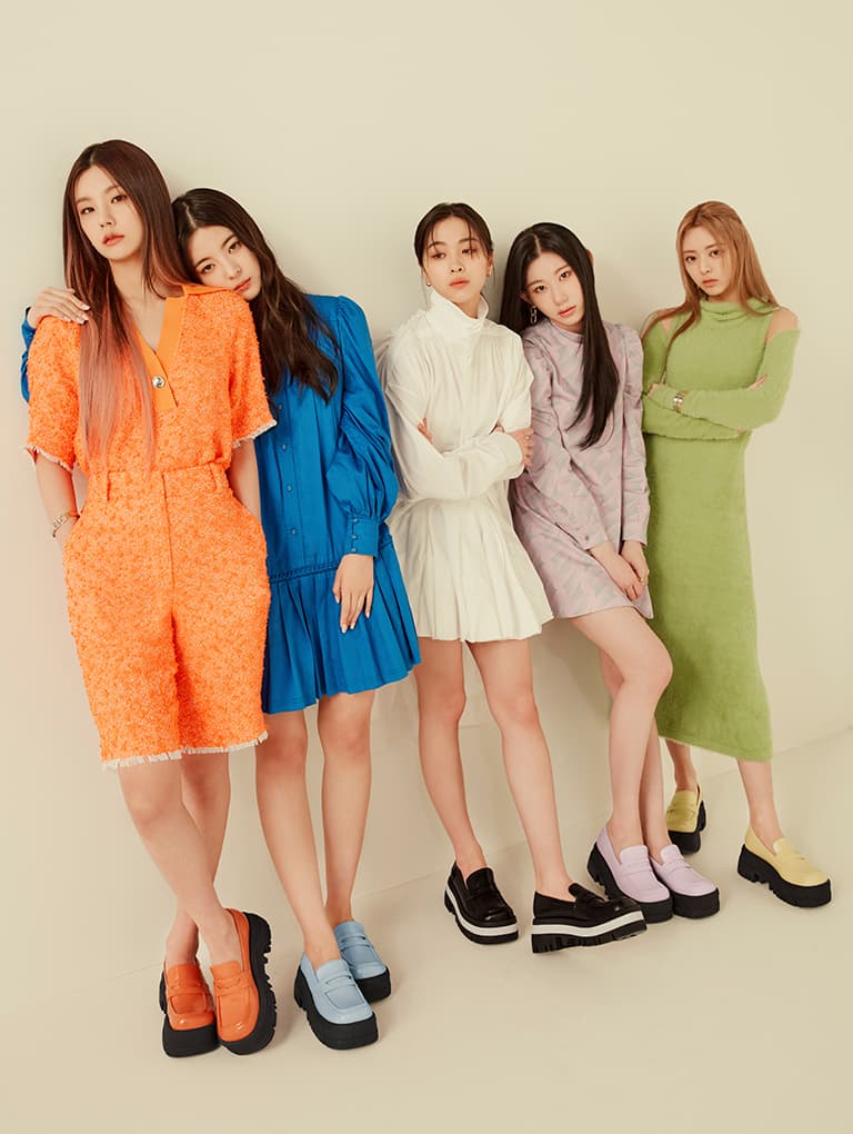 ITZY x CHARLES & KEITH Collection