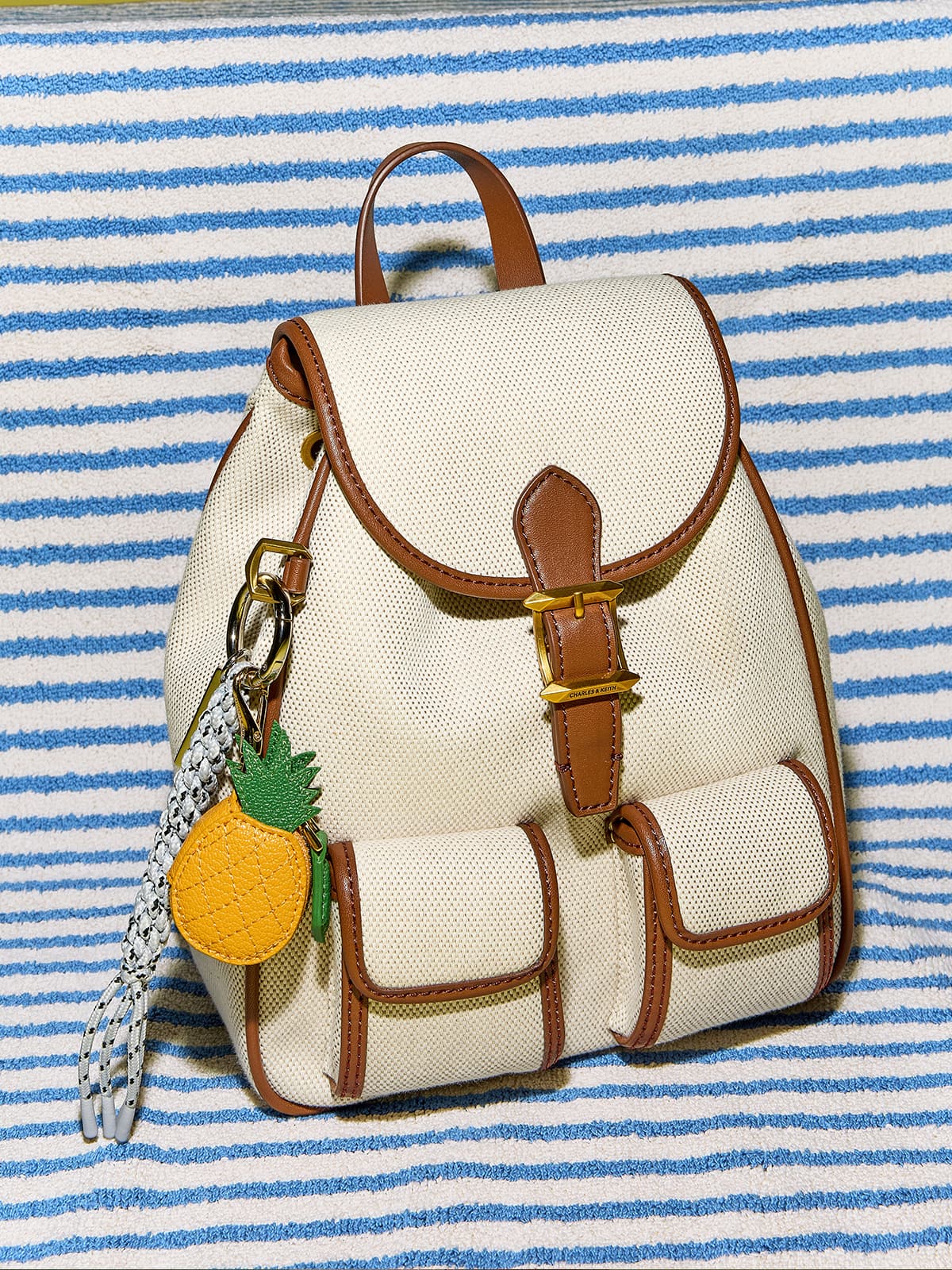 Yellow Pineapple Charm – CHARLES & KEITH
