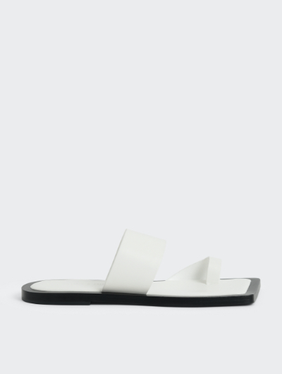 Toe Loop Slide Sandals 
