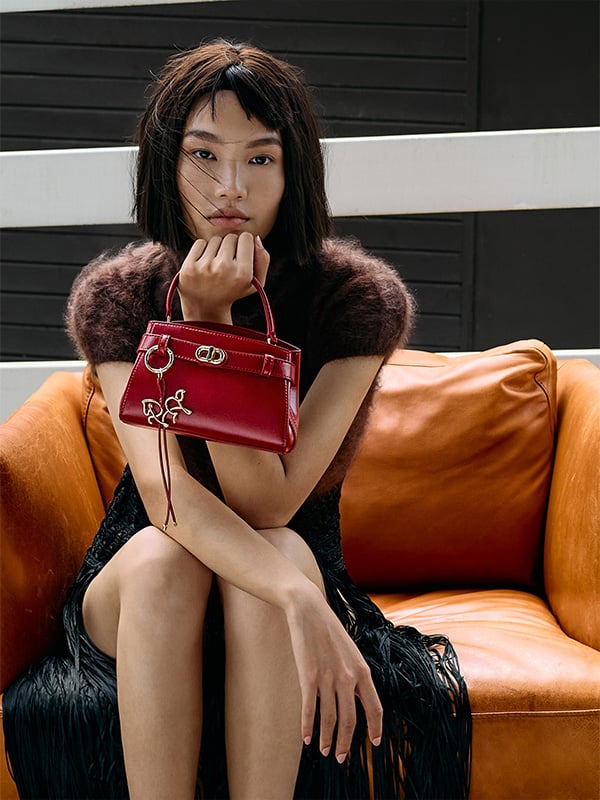Aubrielle 金屬掛飾手提包 - CHARLES & KEITH