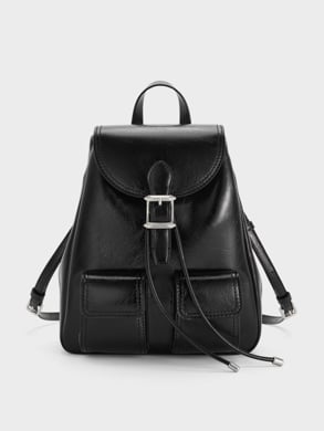CHARLES & KEITH Bryna バックパック Han So Hee With CHARLES & KEITH Bryna Backpack - CHARLES & KEITH