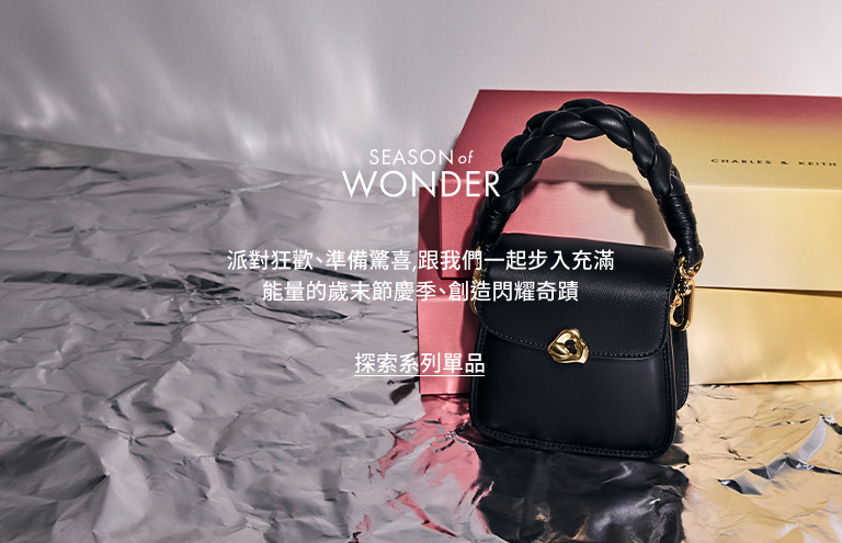 Moira 編織手提小方包 - CHARLES & KEITH