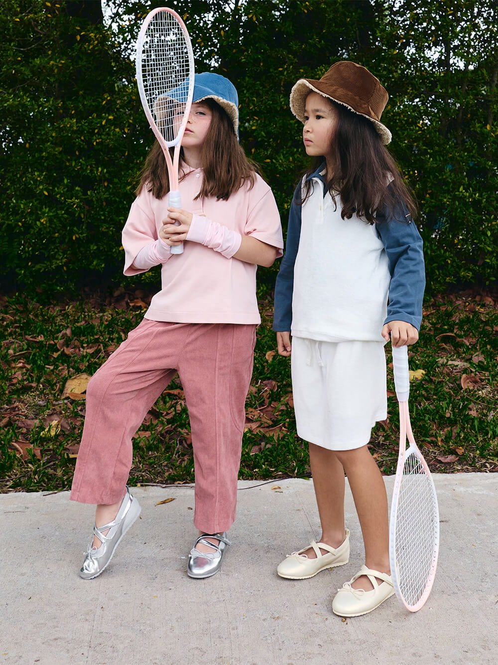 銀色兒童交叉帶瑪莉珍運動鞋、石灰白兒童交叉帶瑪莉珍運動鞋 - CHARLES & KEITH