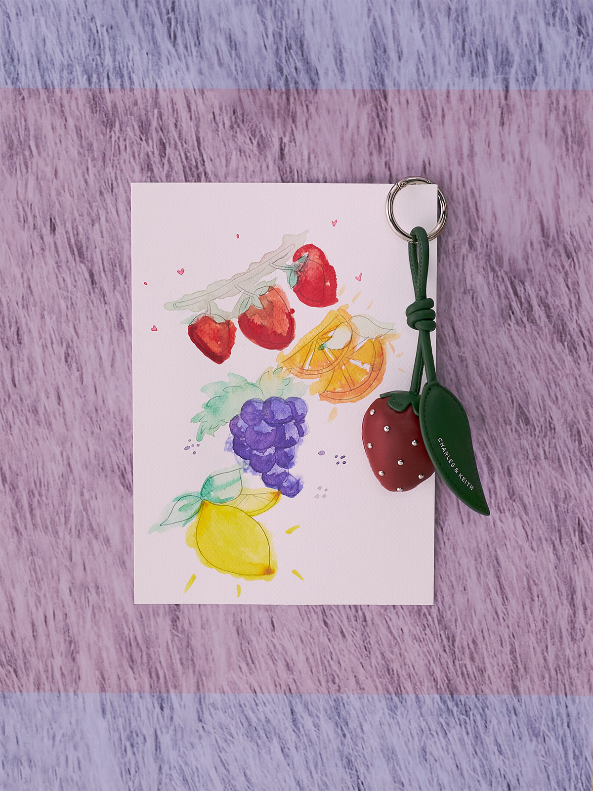 Strawberry Charm - Red - CHARLES & KEITH