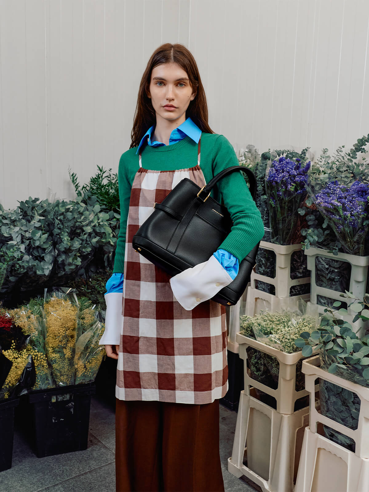 Black Scottie Tote Bag - CHARLES & KEITH