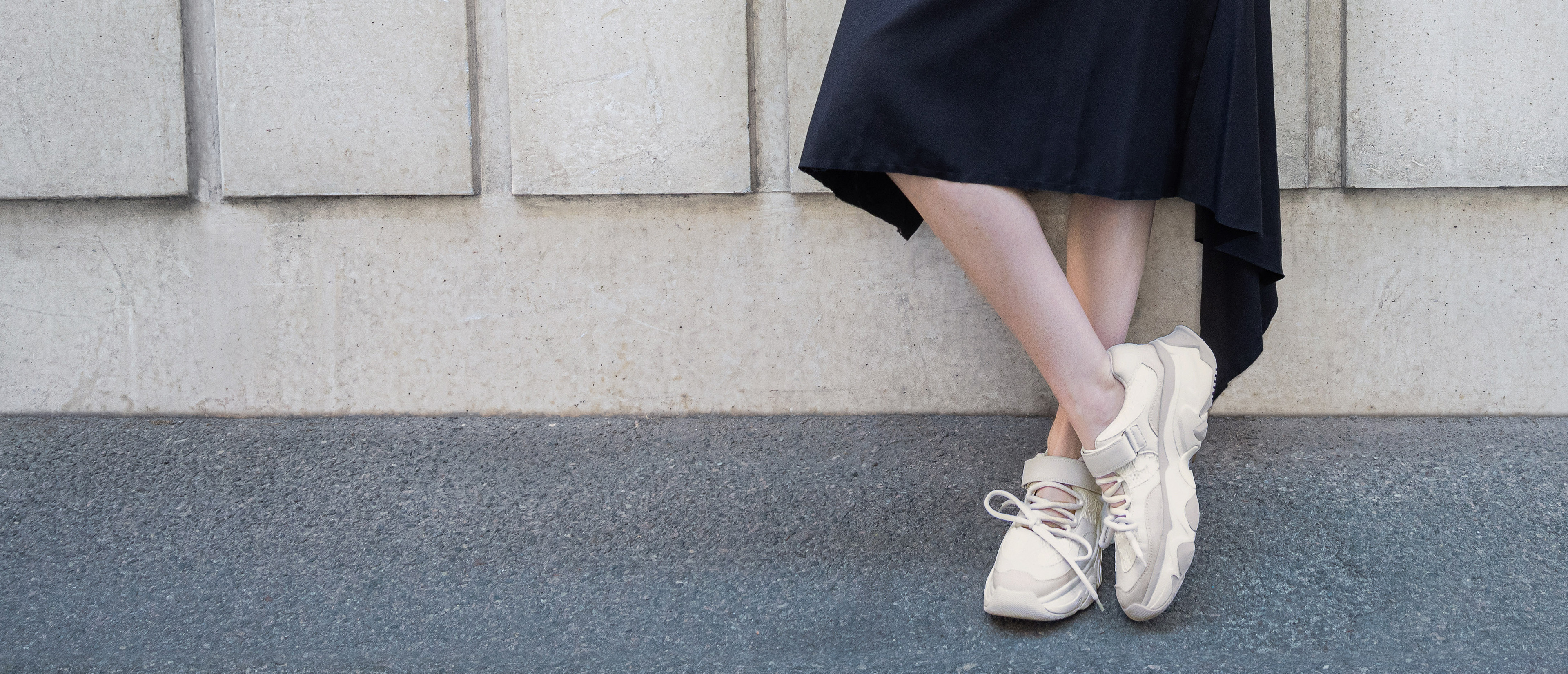 Women’s Gaskell lace Mary Jane sneakers in white  - CHARLES & KEITH