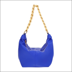 Cerulean Bonnie Chain-Handle Crescent Bag - CHARLES & KEITH US