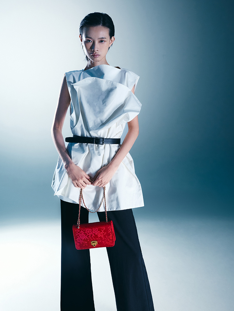 Women’s Jacquard Mini bag - CHARLES & KEITH