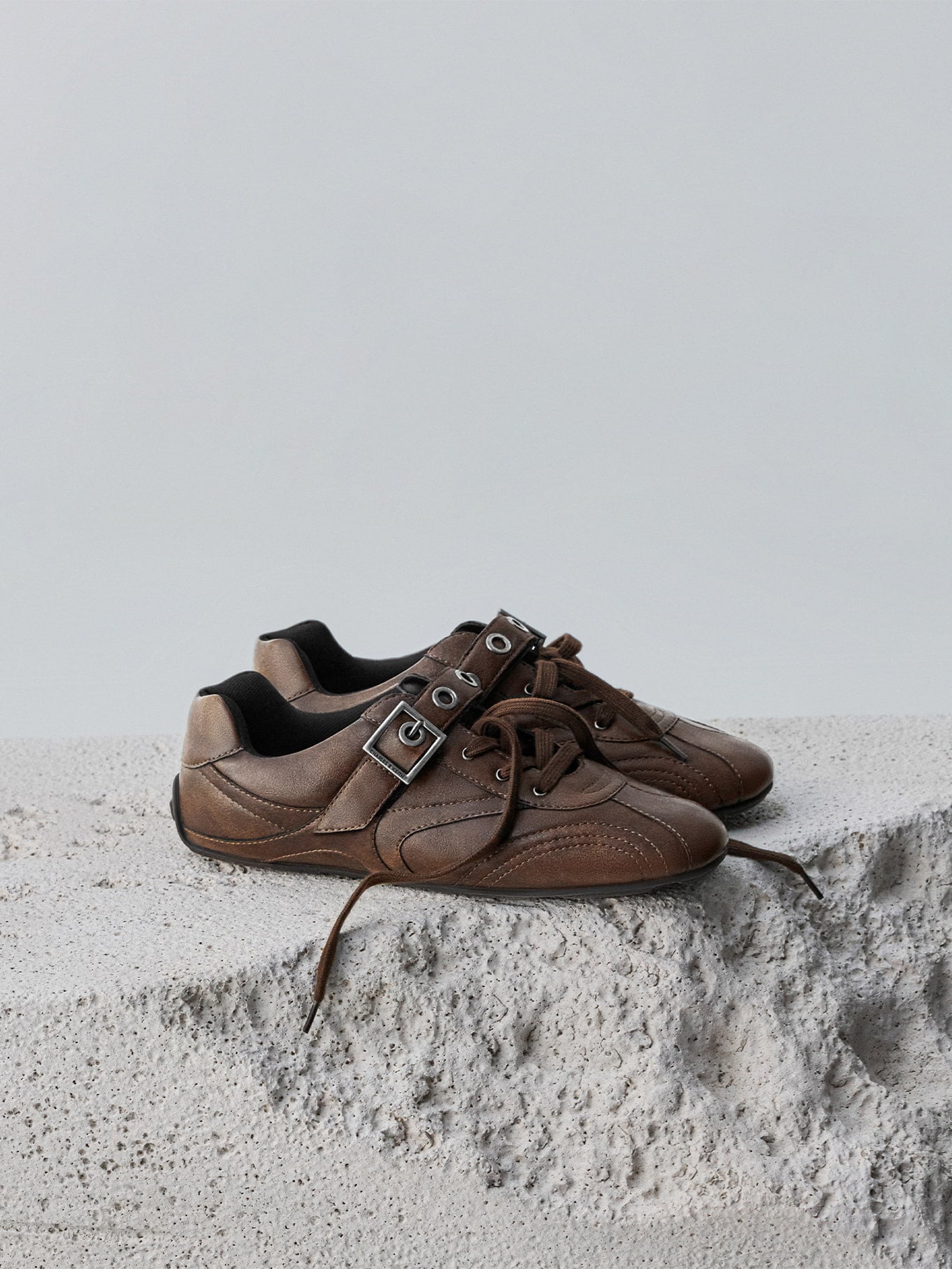 Jollie Grommet Mary Jane Sneakers - CHARLES & KEITH