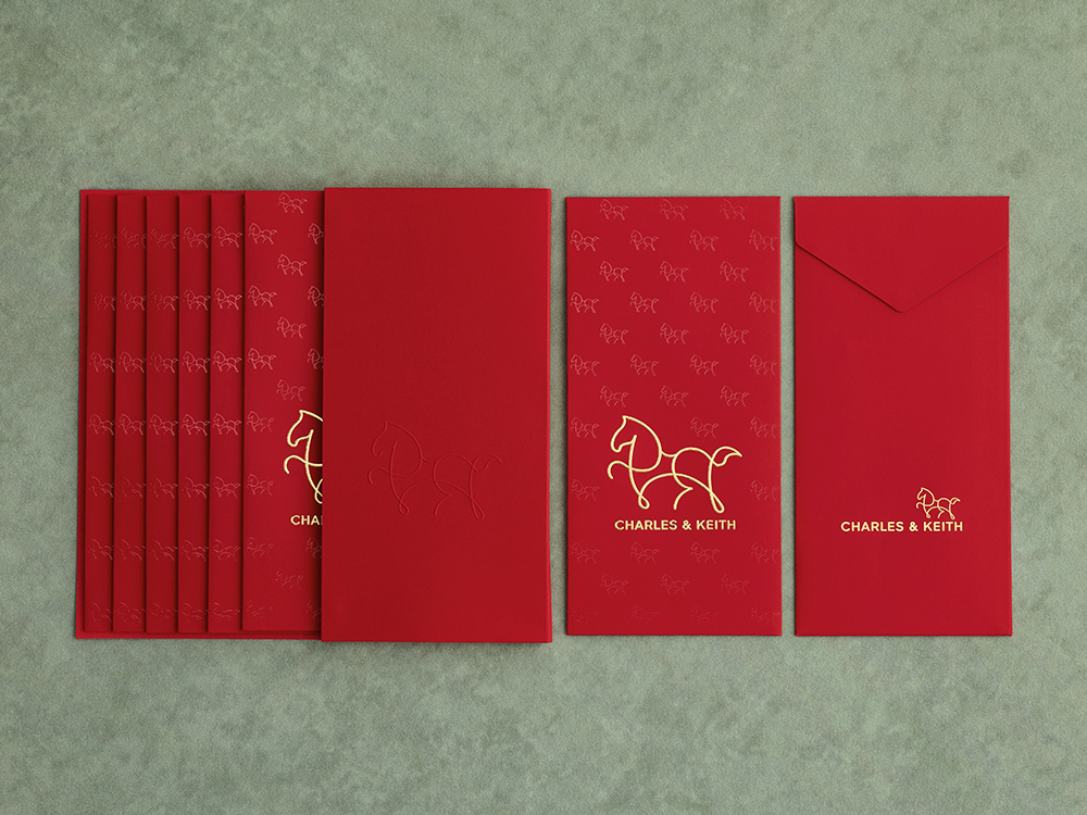 GIFT WITH PURCHASE: CHARLES & KEITH RED PACKET SET