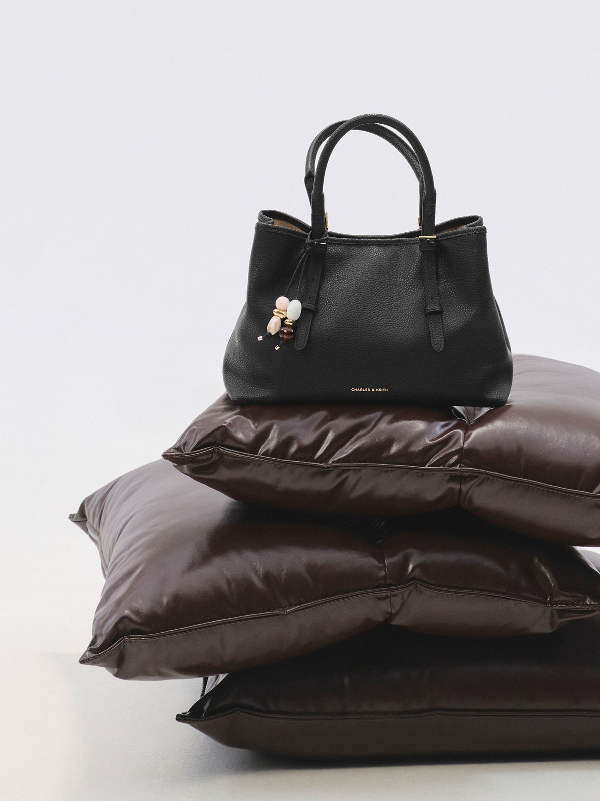 Baral 托特包 - 黑色 - CHARLES & KEITH