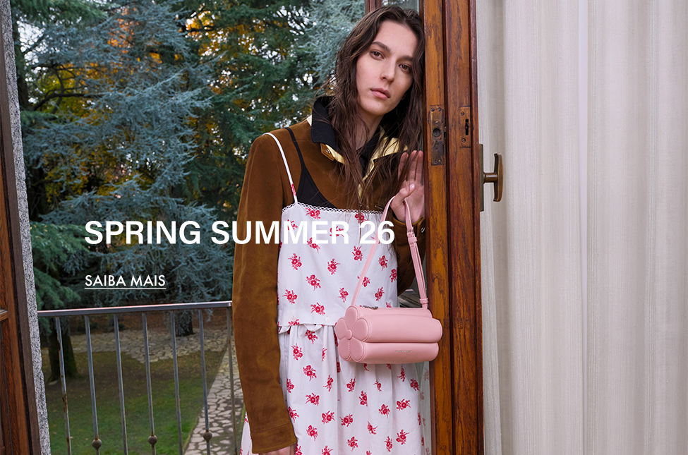 Pink Mabel Flower Shoulder Bag - CHARLES & KEITH