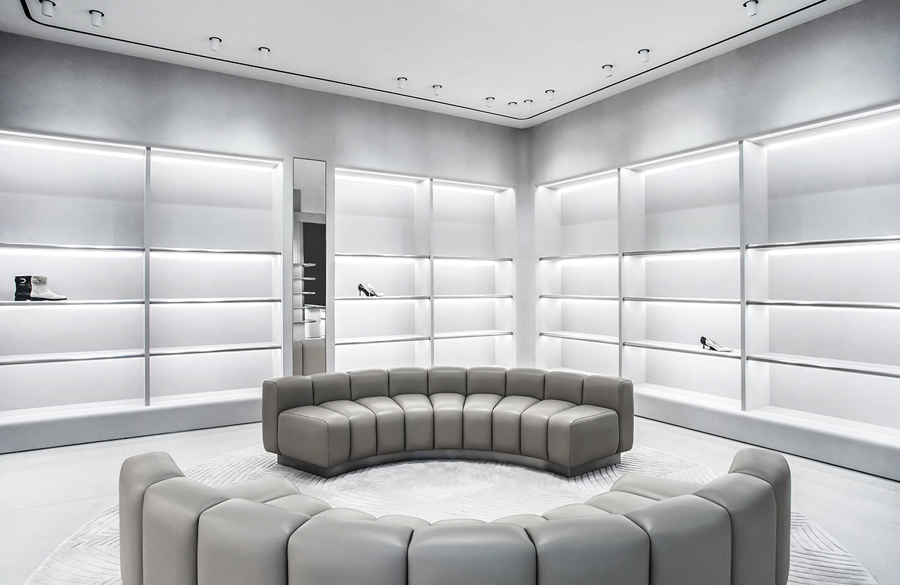 Interior of the new CHARLES & KEITH space at Mega City, located in the Banqiao District of New Taipei, Taiwan